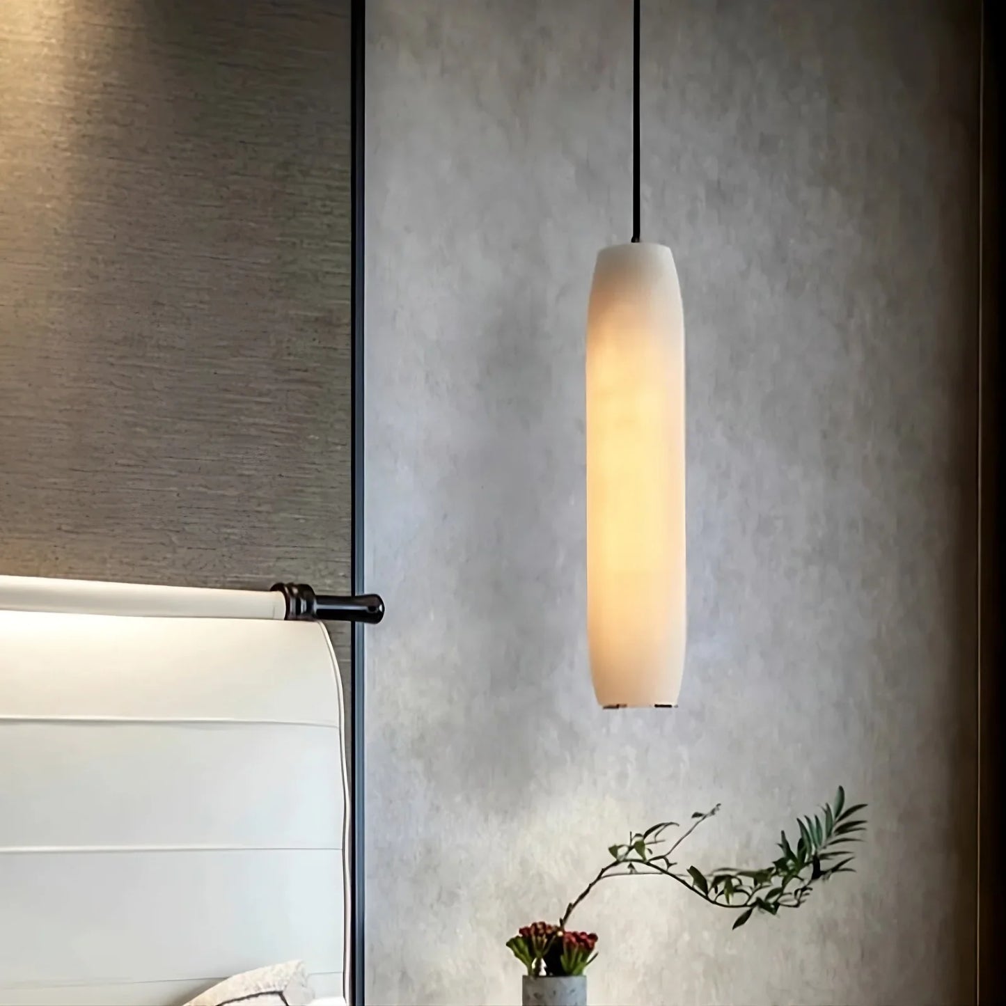 Moonshade Natural Marble Pendant Light