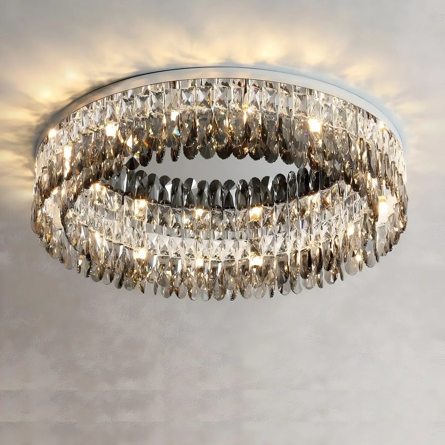 Giano Crystal Ceiling Light