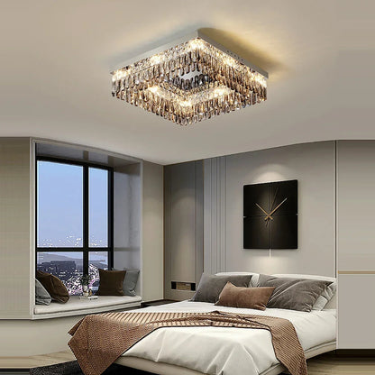 Giano Crystal Ceiling Light