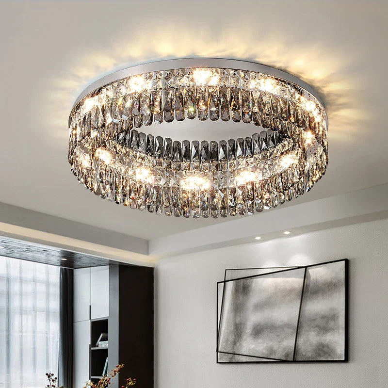 Giano Crystal Ceiling Light