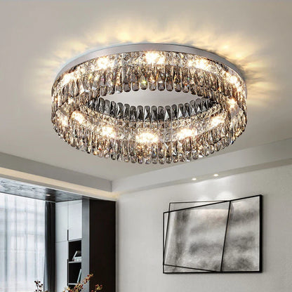 Giano Crystal Ceiling Light