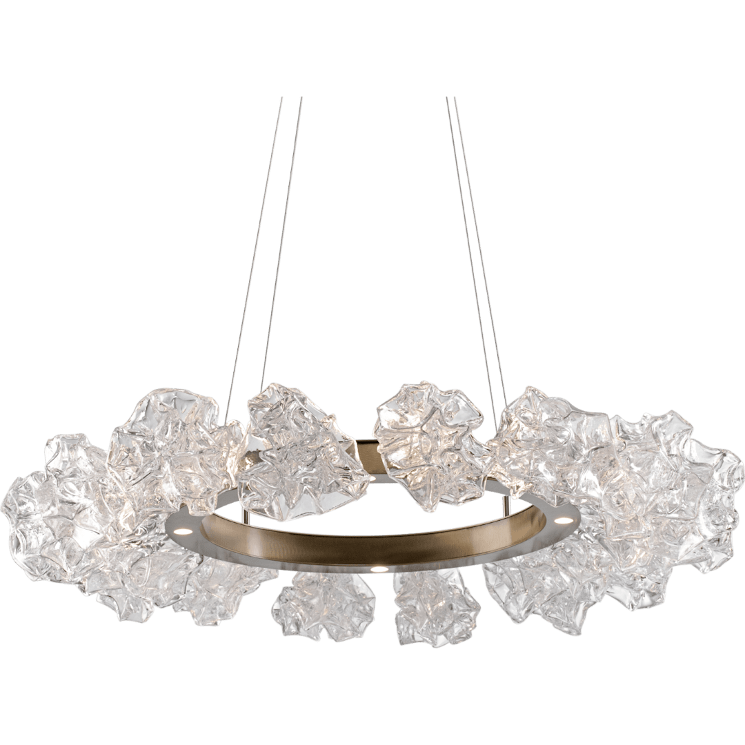 Blossom 20 Light 36" Wide LED Ring Chandelier