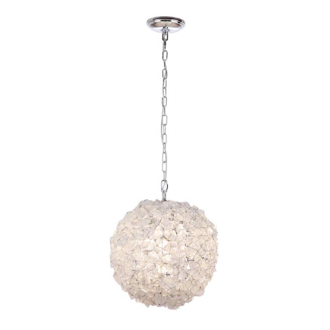 Roxx 14" Wide Crystal Pendant
