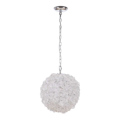 Roxx 14" Wide Crystal Pendant