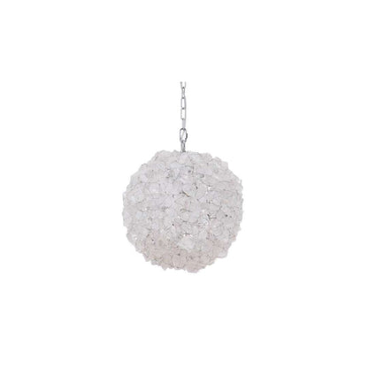 Roxx 14" Wide Crystal Pendant