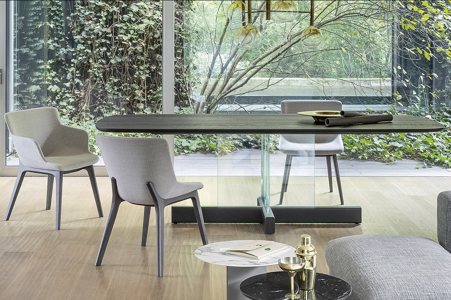 Artika Side Chair - Wood Base