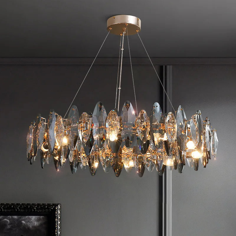 Lazzo Crystal Modern Chandelier