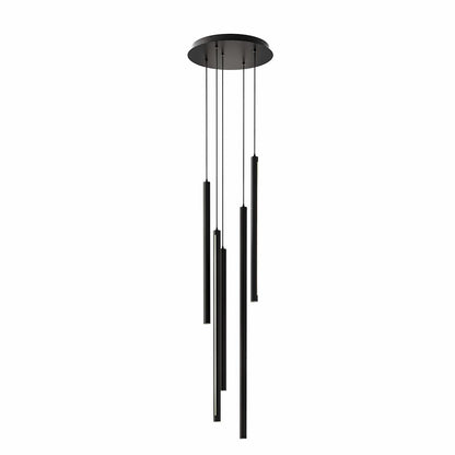 22" Wide 5 Light LED Multi Light Pendant