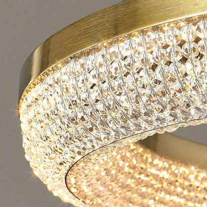 Bergamo Crystal Light Fixture