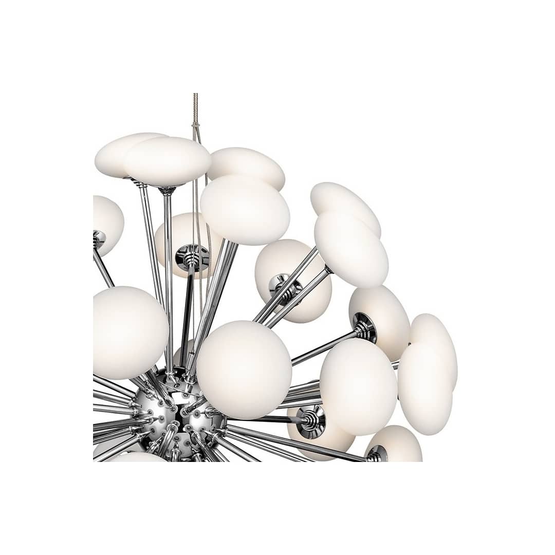 Kotton 49 Light 24" Wide LED Globe Chandelier