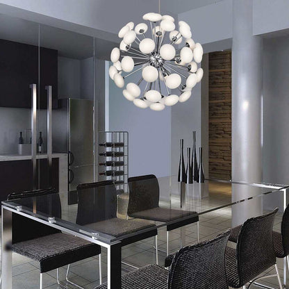 Kotton 49 Light 24" Wide LED Globe Chandelier