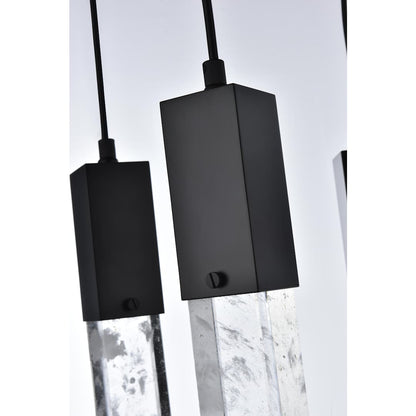 Aurora 36" Wide Crystal Linear Pendant