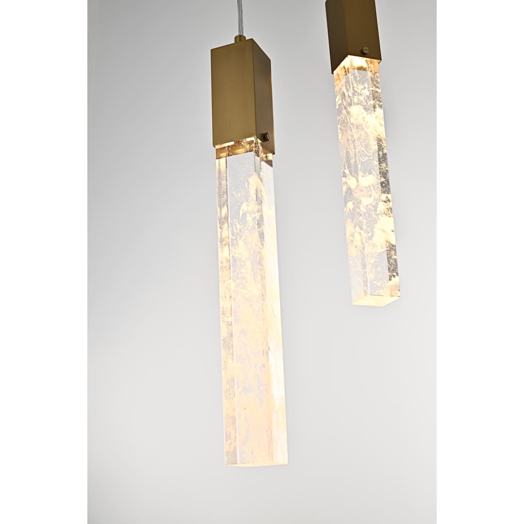 Aurora 36" Wide Crystal Chandelier