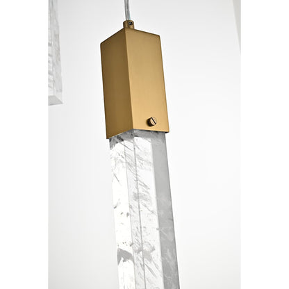Aurora 36" Wide Crystal Chandelier