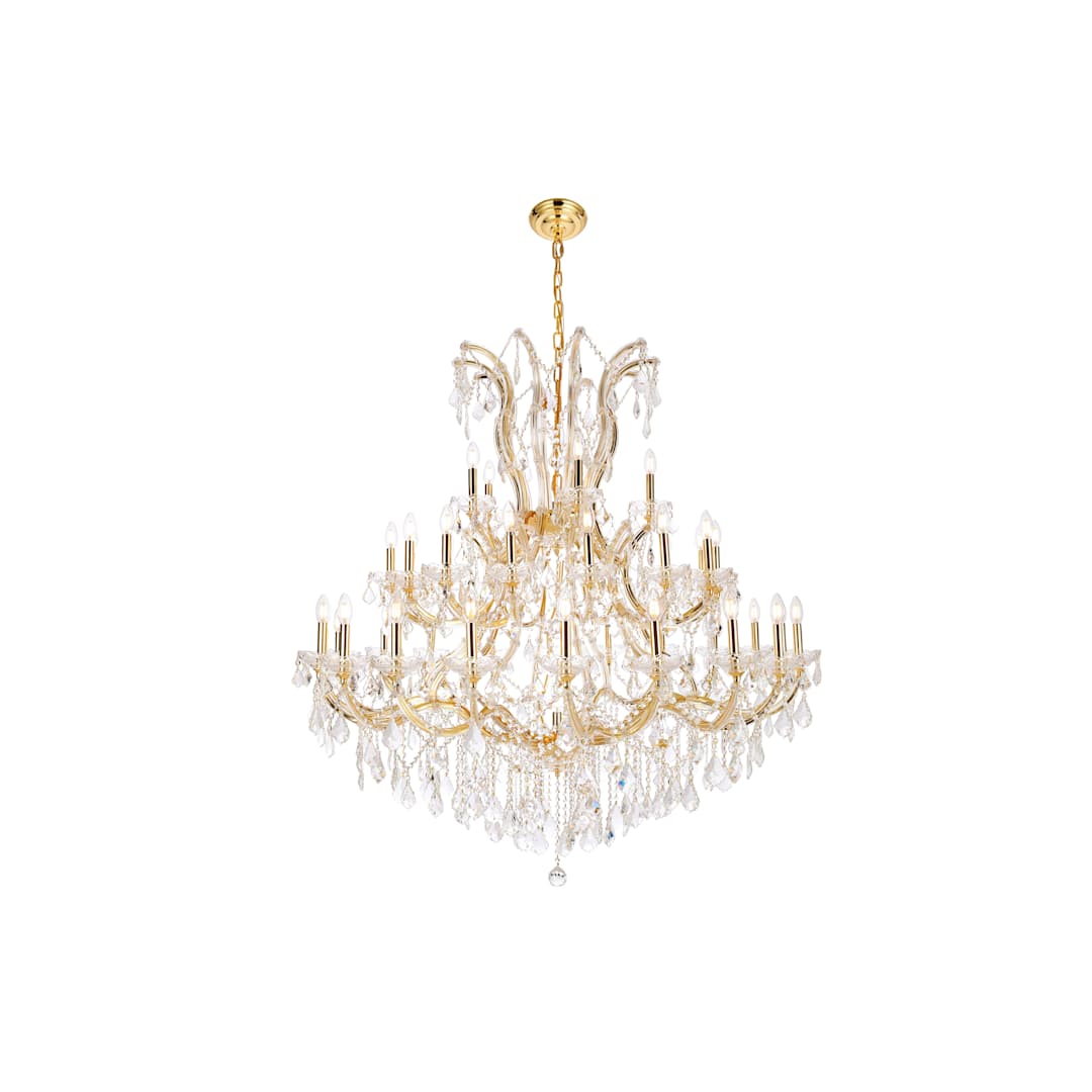 Maria Theresa 41 Light 52" Wide Crystal Chandelier with Clear Royal Cut Crystals