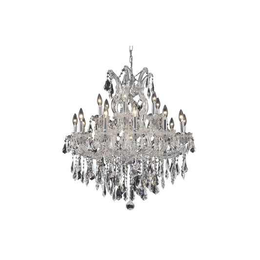 Maria Theresa 19 Light 30" Wide Crystal Chandelier with Clear Royal Cut Crystals