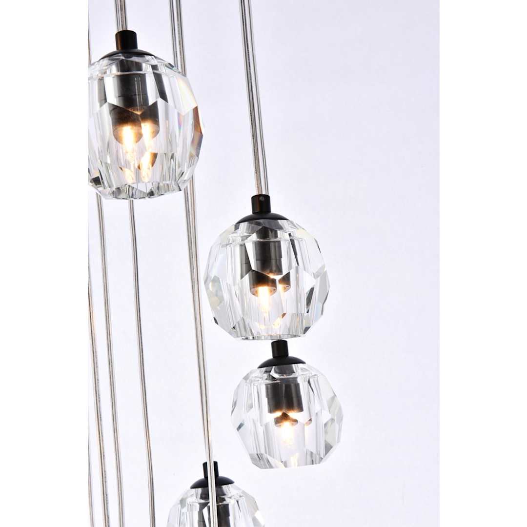 Eren 24 Light 19" Wide Crystal Multi Light Pendant