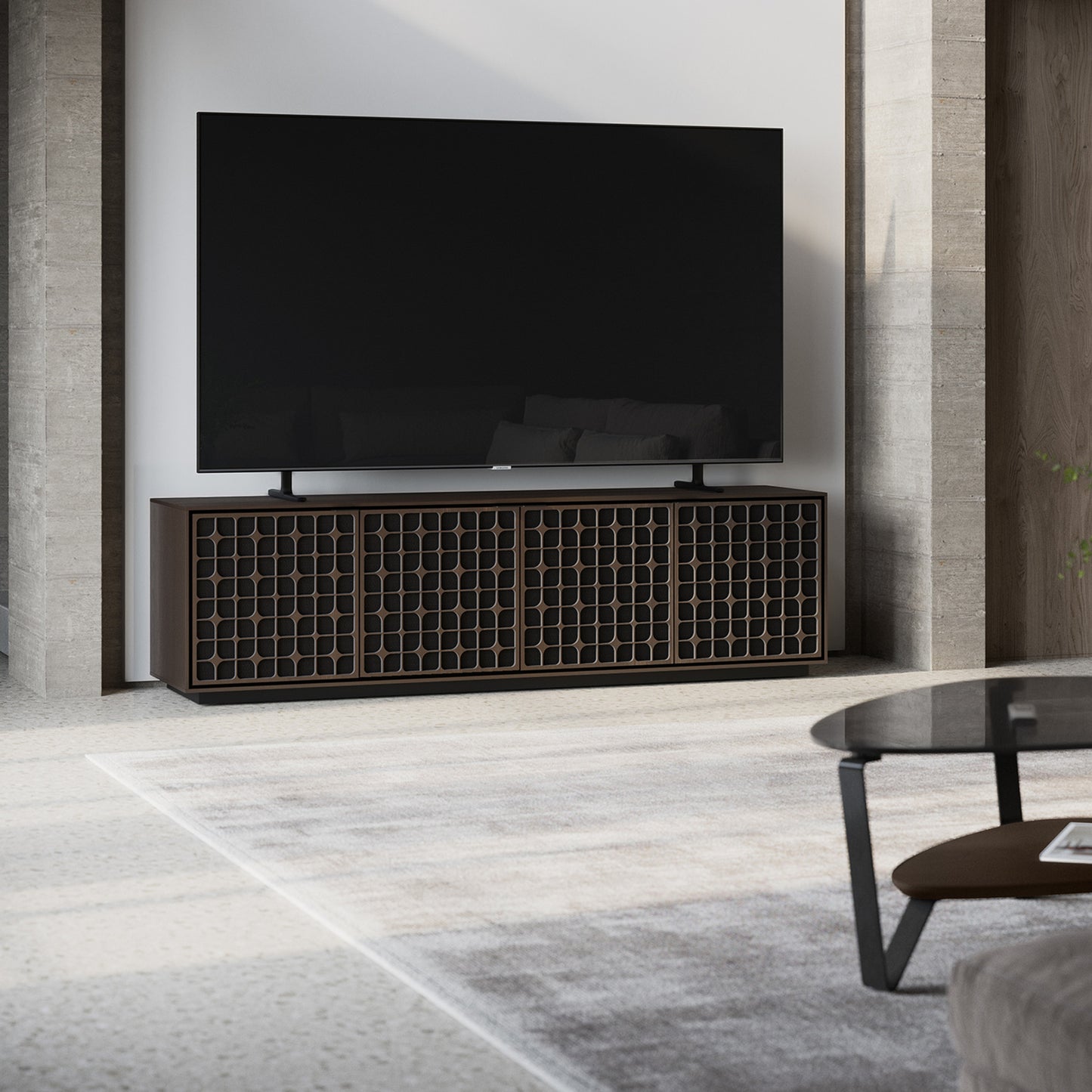 Elements 8703-Cs Media Cabinet