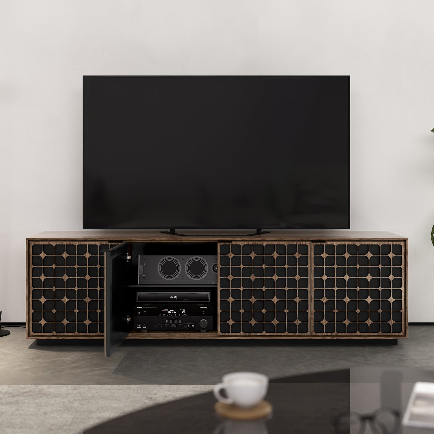 Elements 8703-Cs Media Cabinet