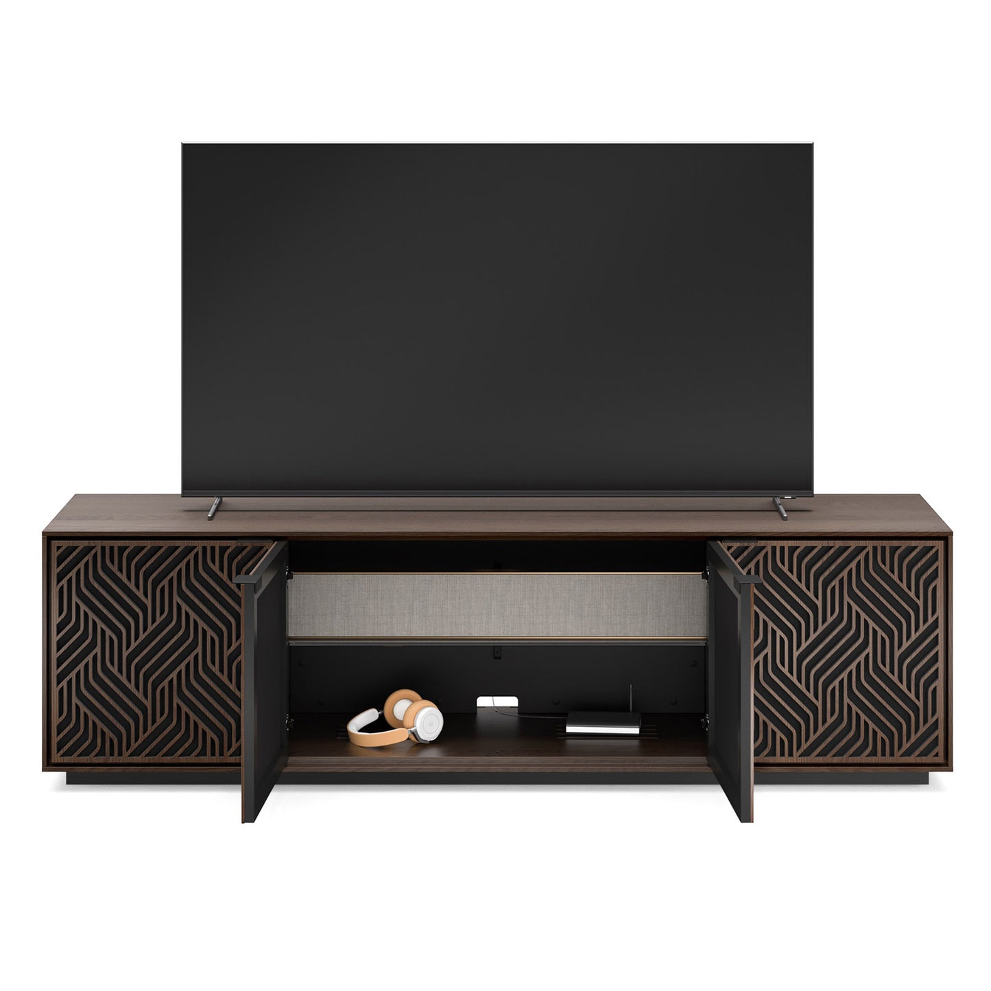 Elements 8703-We Media Cabinet
