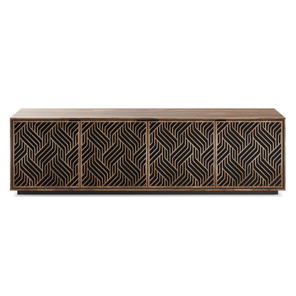 Elements 8703-We Media Cabinet