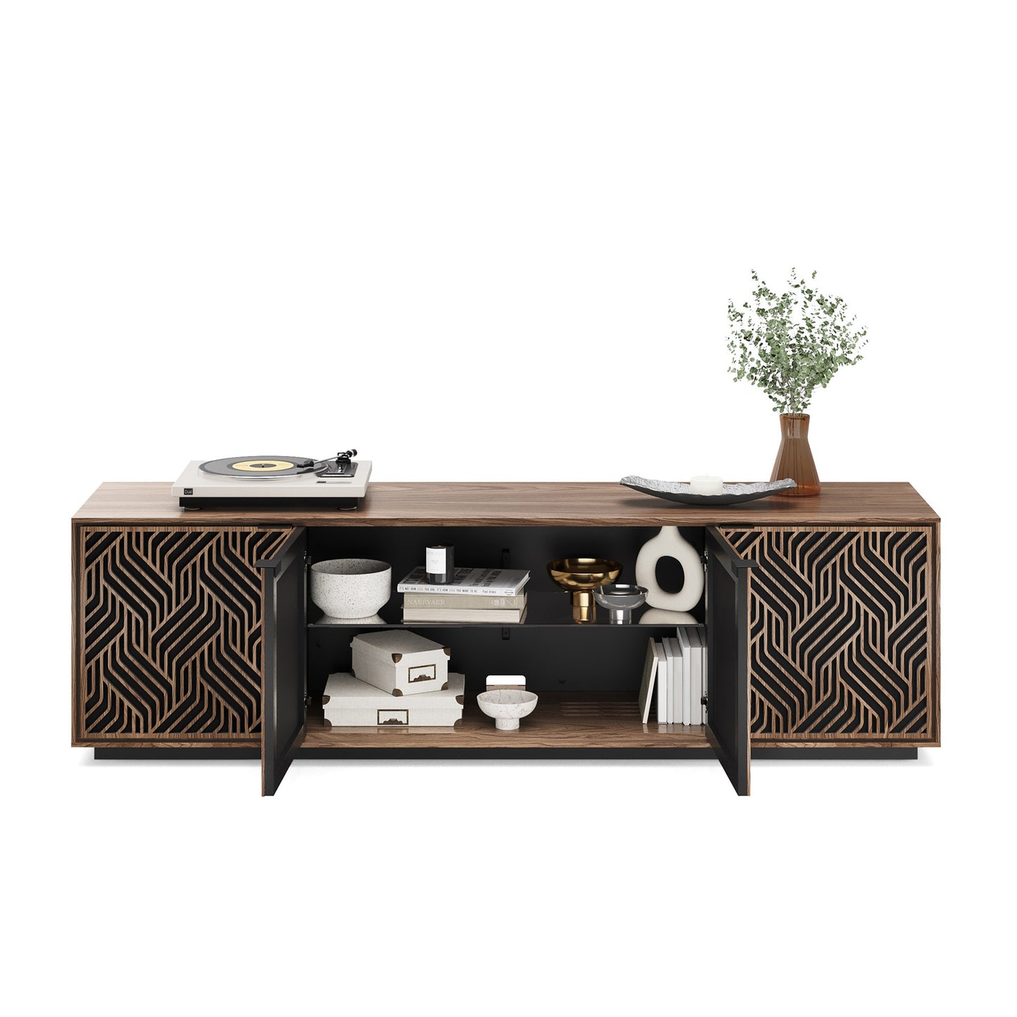 Elements 8703-We Media Cabinet