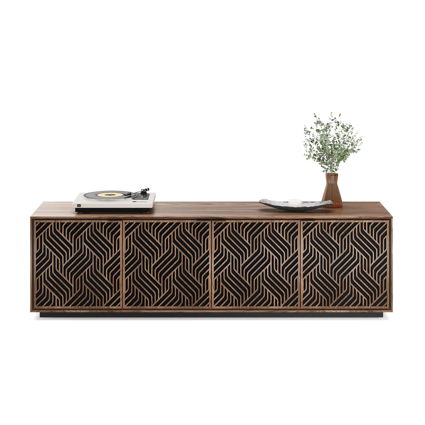 Elements 8703-We Media Cabinet