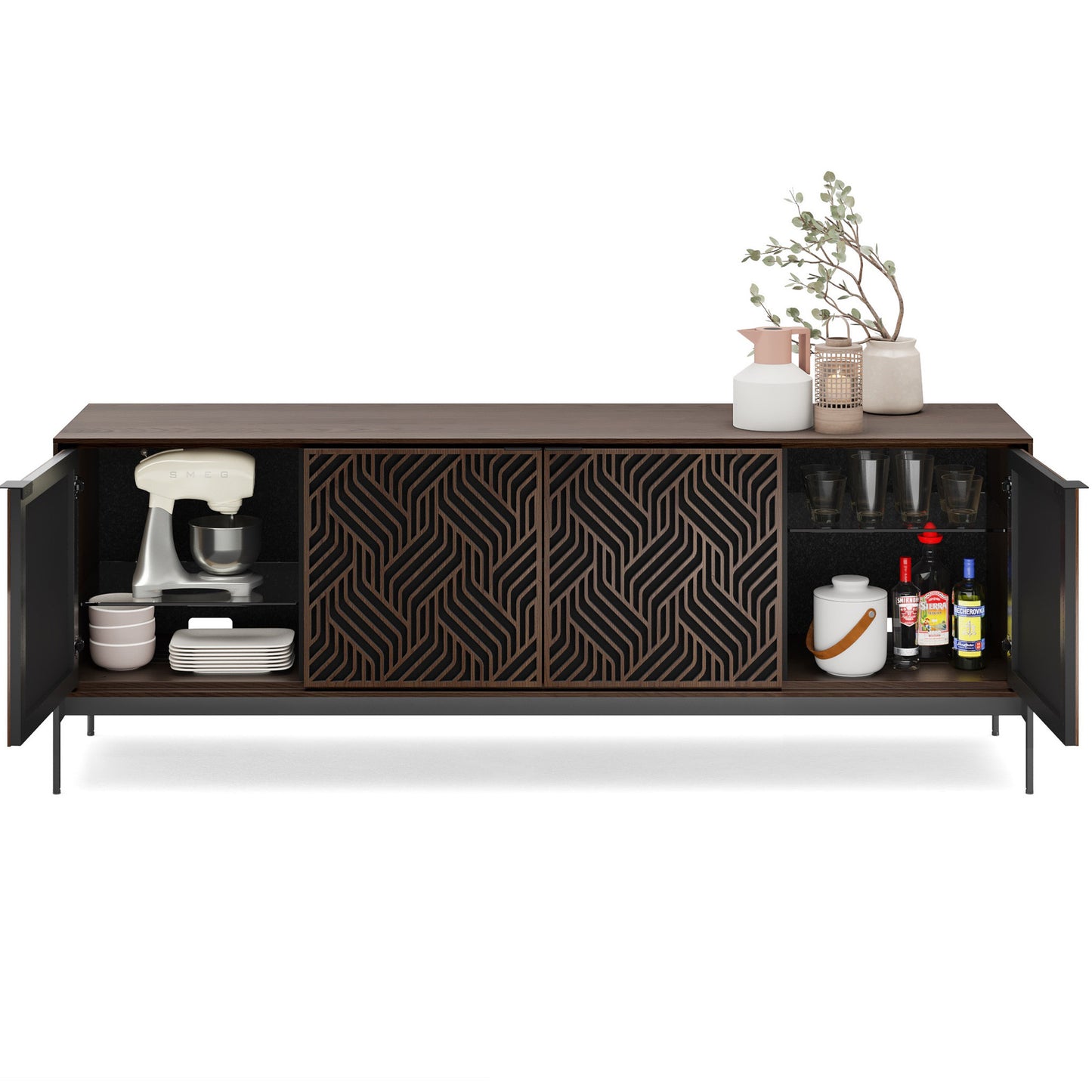 Elements 8709-We Media Console