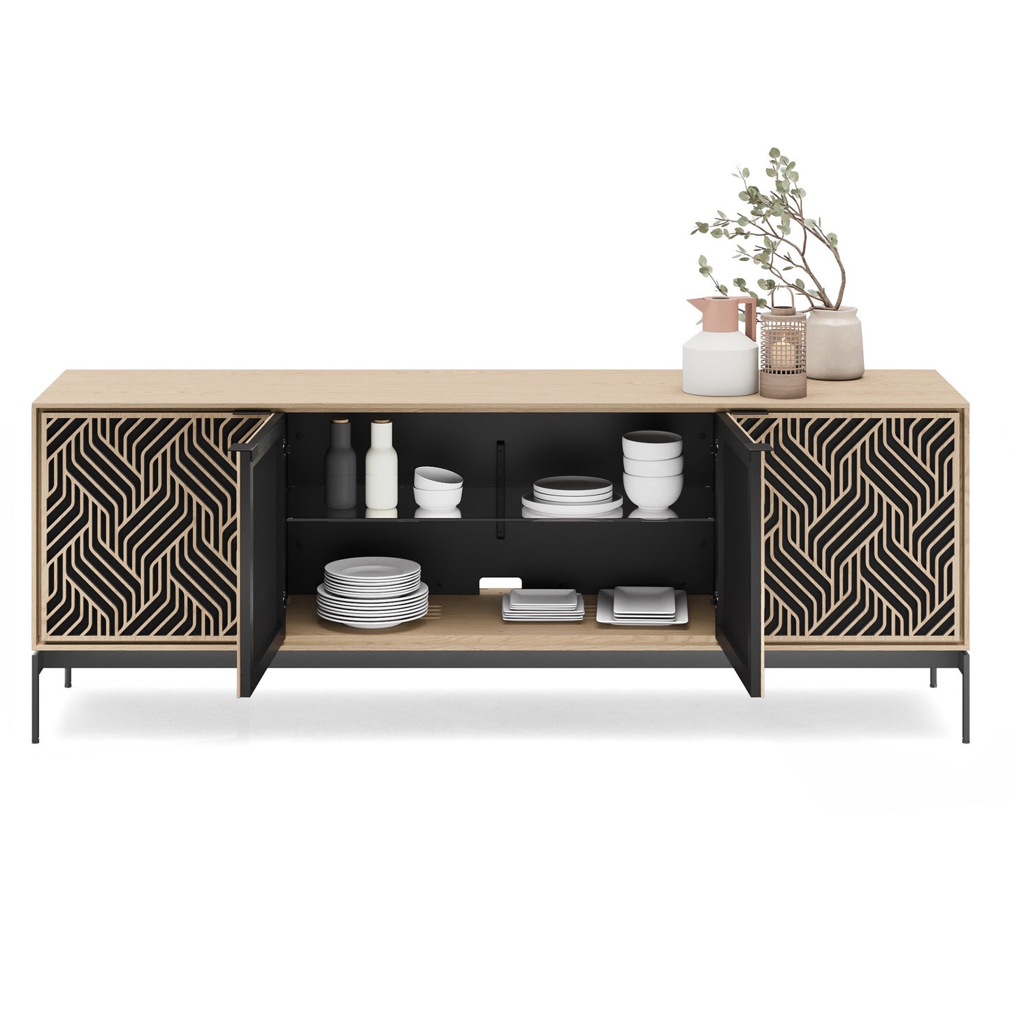 Elements 8709-We Media Console