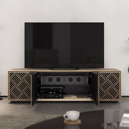 Elements 8703-We Media Cabinet