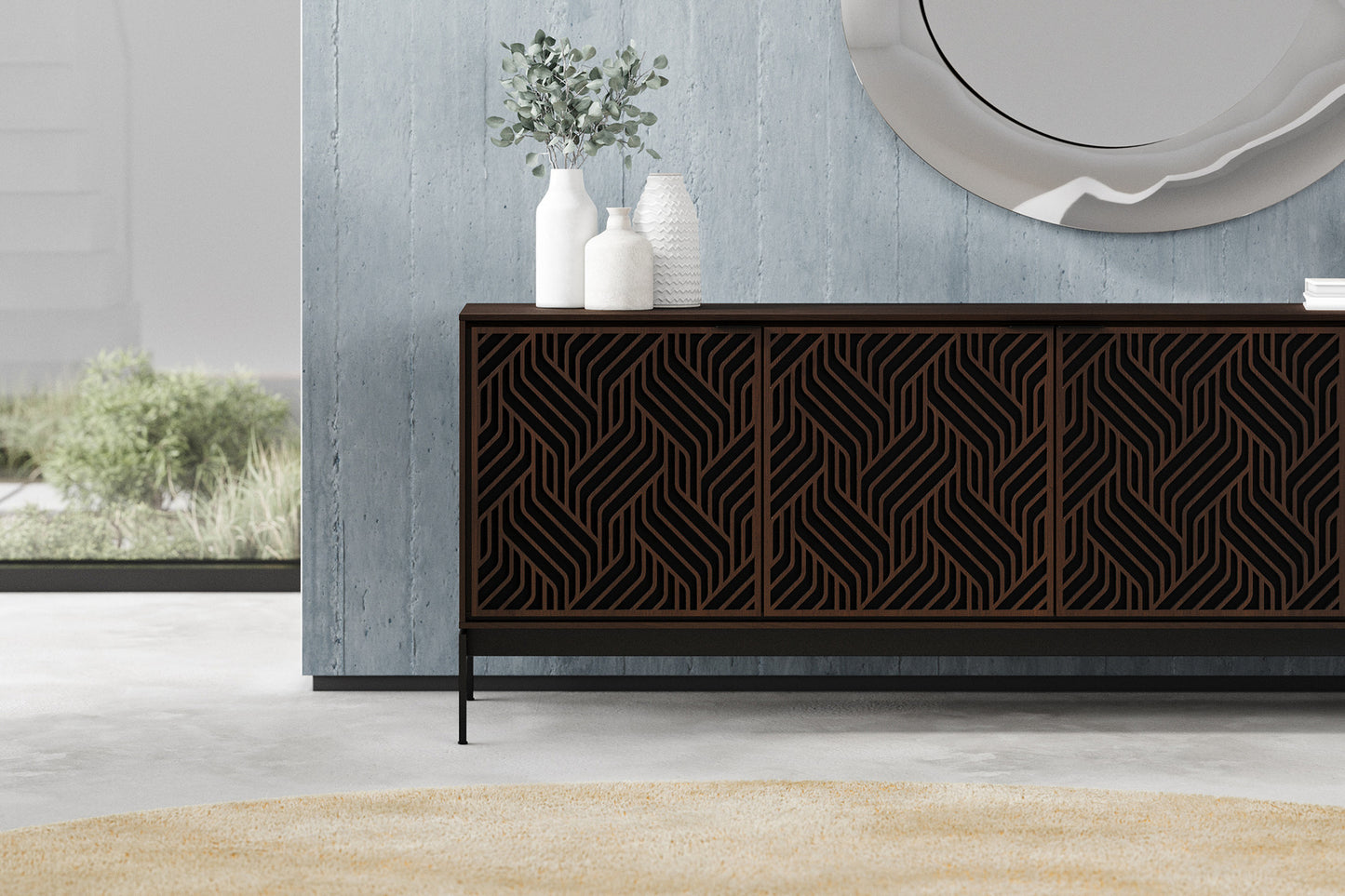 Elements 8709-We Media Console