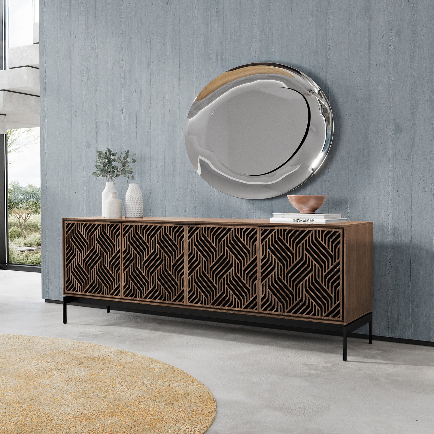 Elements 8709-We Media Console