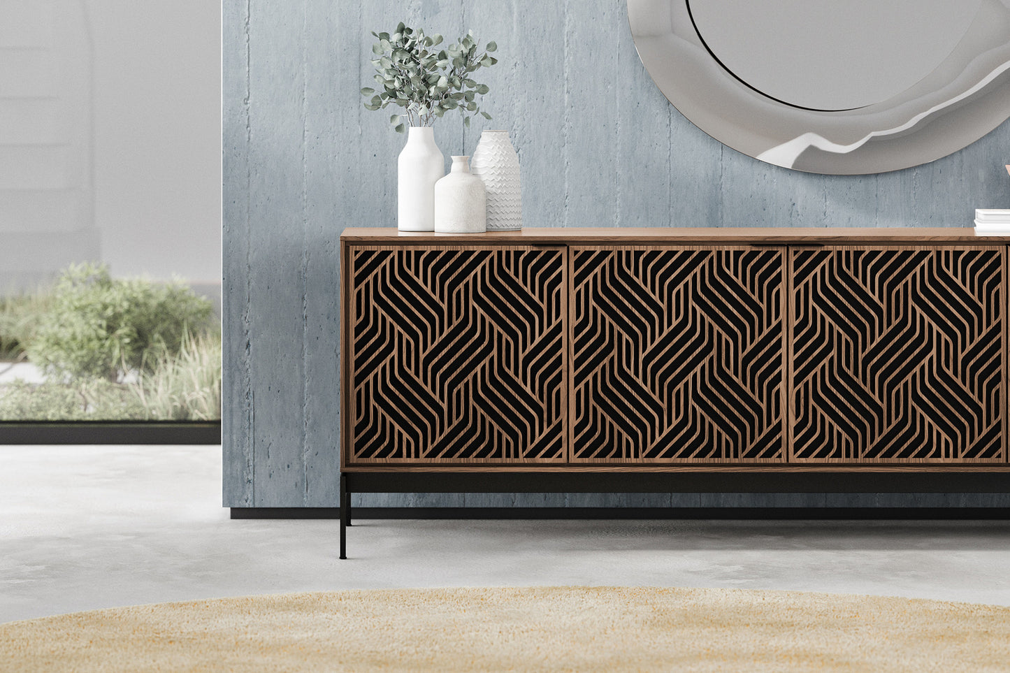 Elements 8709-We Media Console