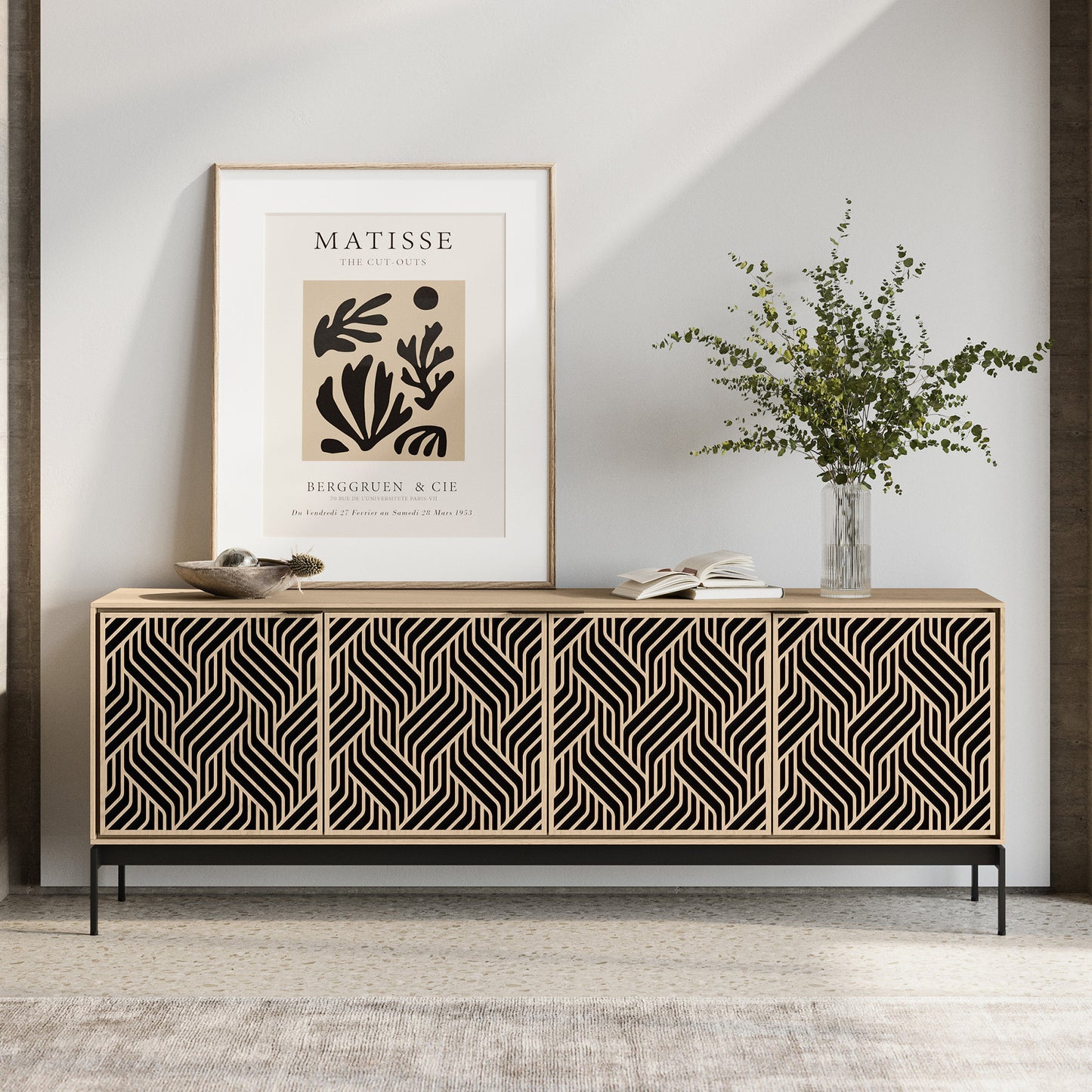 Elements 8709-We Media Console