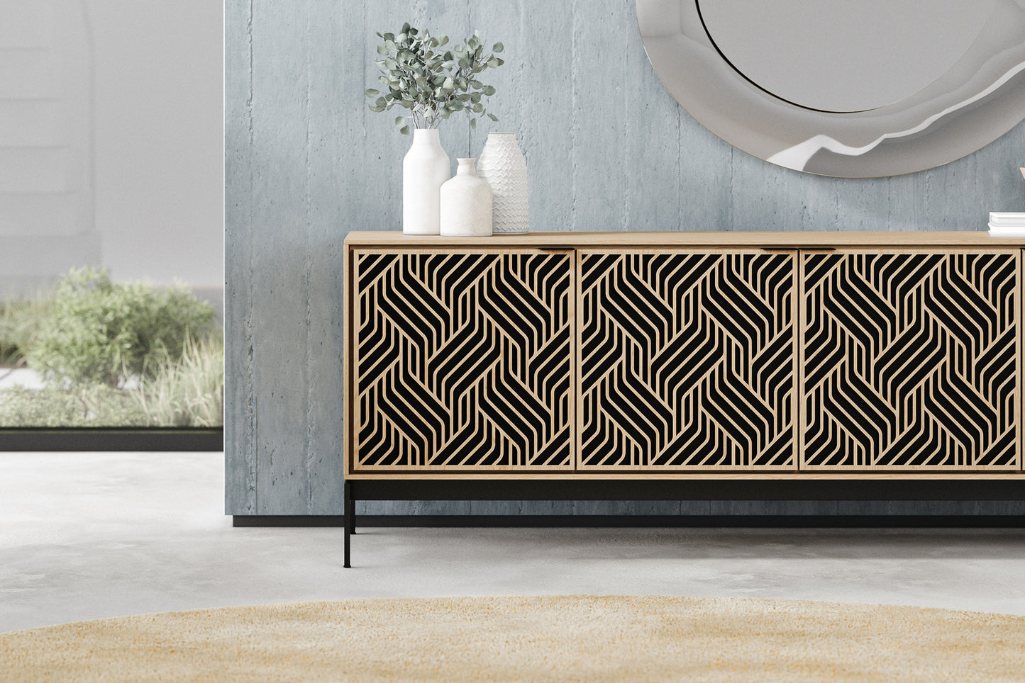 Elements 8709-We Media Console