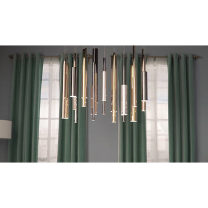 Flute 35 Light 36" Wide Multi Light LED Pendant