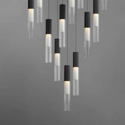 Reeds 21" Wide LED Multi Light Pendant