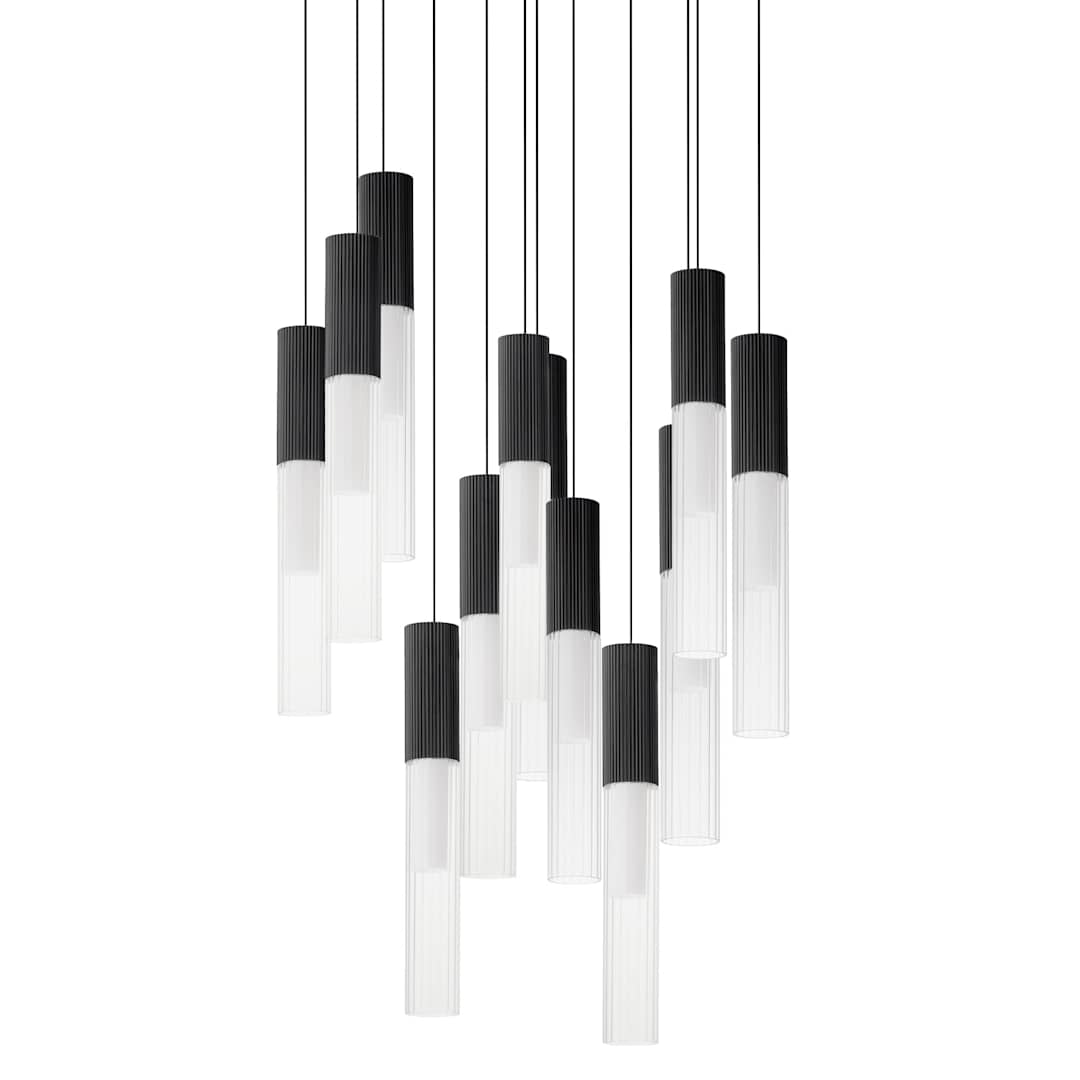 Reeds 21" Wide LED Multi Light Pendant