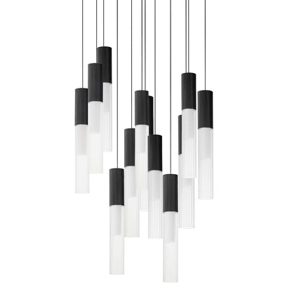 Reeds 21" Wide LED Multi Light Pendant