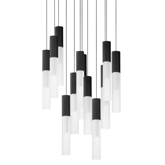 Reeds 21" Wide LED Multi Light Pendant