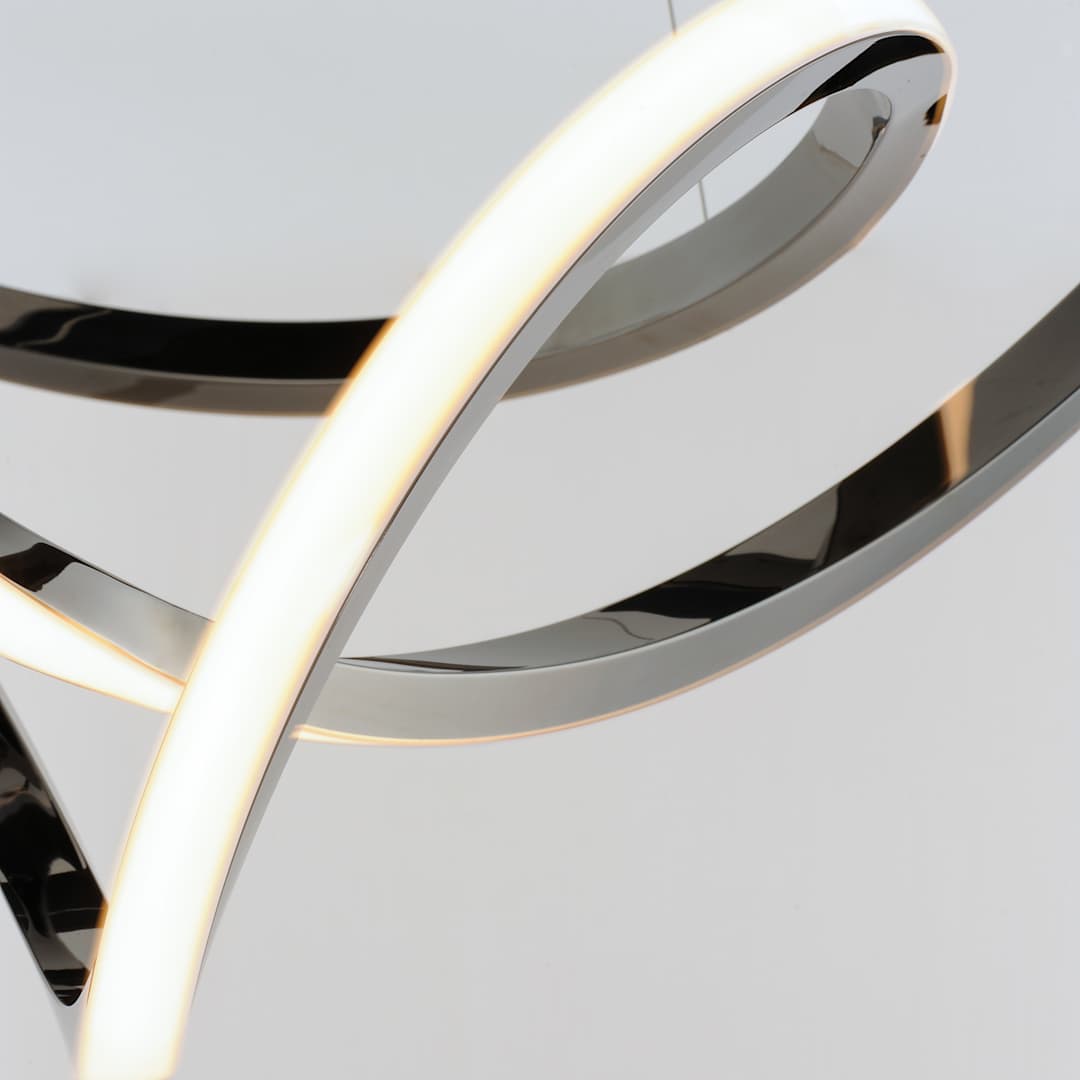 Perpetual 32" Wide LED Abstract Chandelier