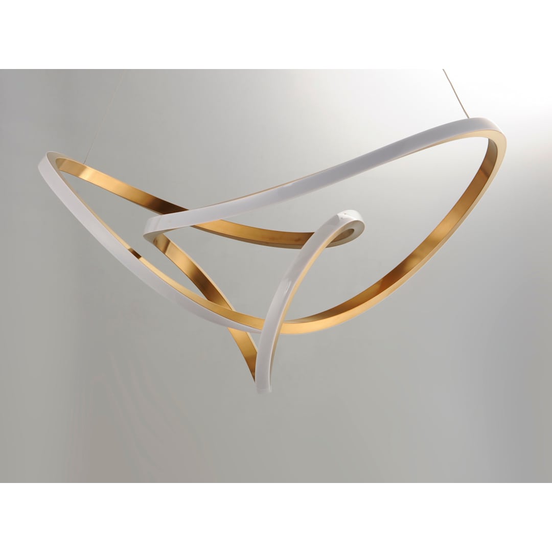 Perpetual 32" Wide LED Abstract Chandelier