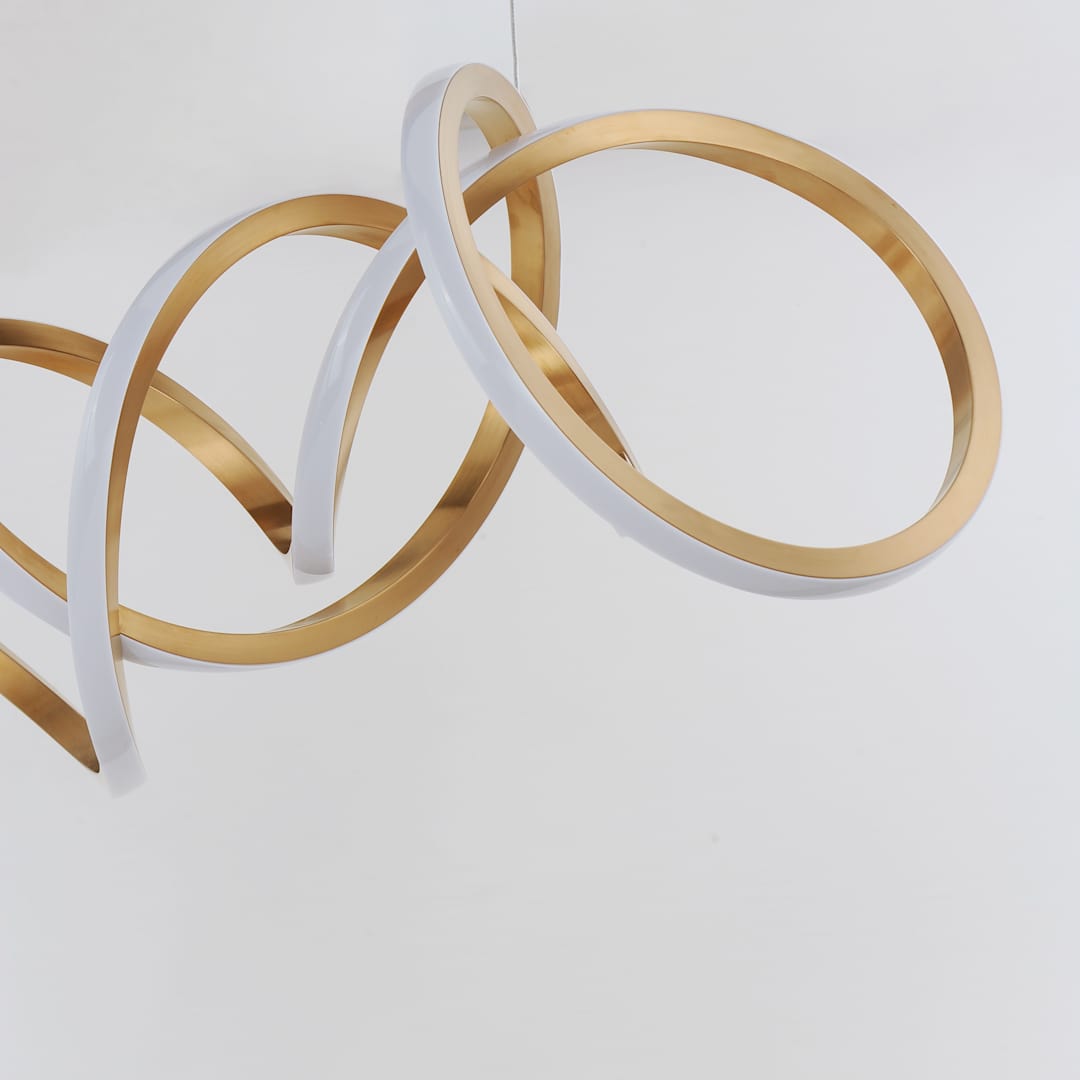 Signature 41" Wide LED Abstract Chandelier