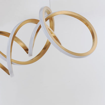 Signature 41" Wide LED Abstract Chandelier