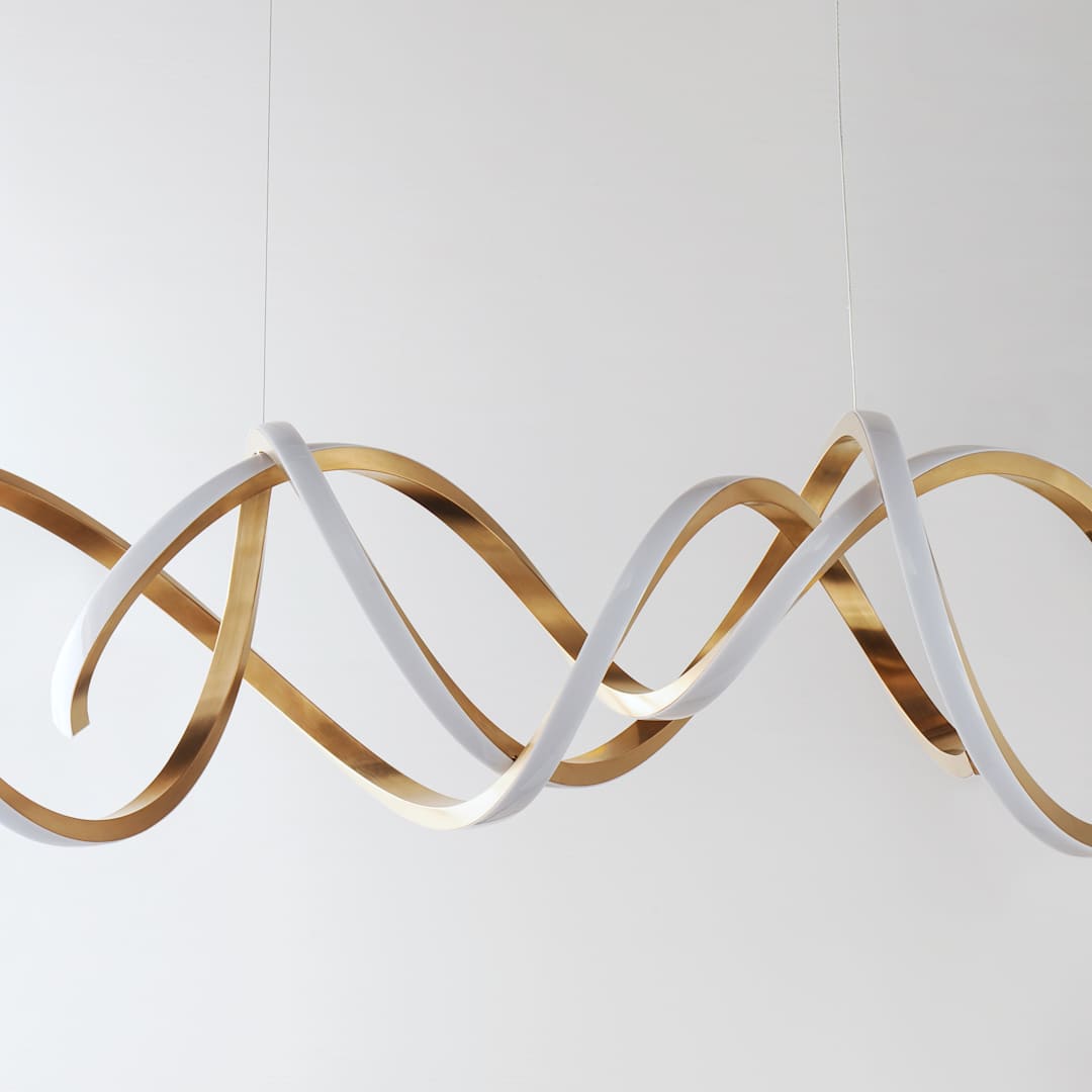 Signature 41" Wide LED Abstract Chandelier