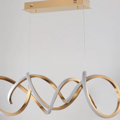 Signature 41" Wide LED Abstract Chandelier