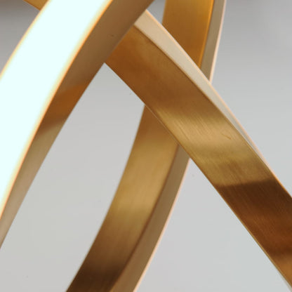 Signature 41" Wide LED Abstract Chandelier