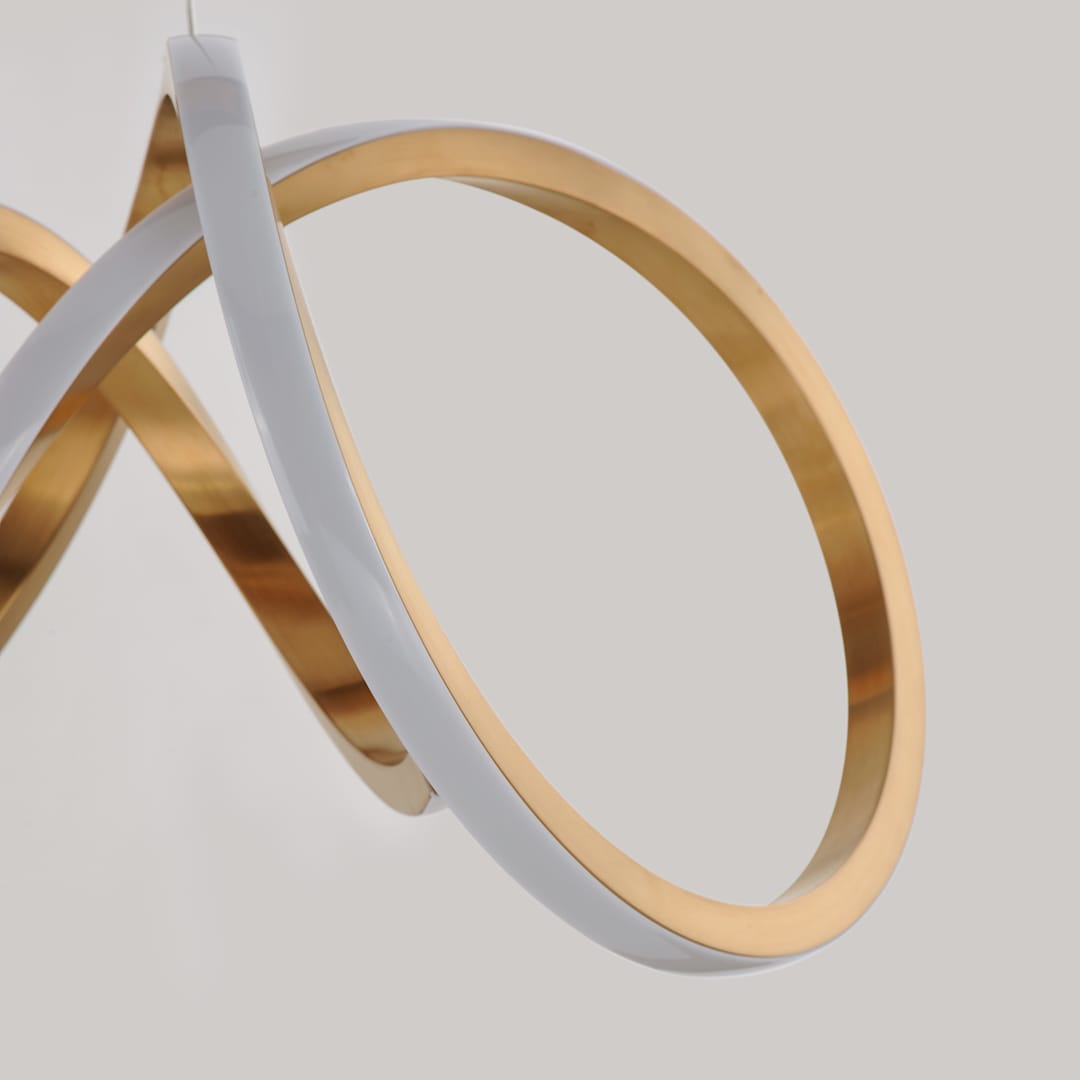 Signature 41" Wide LED Abstract Chandelier