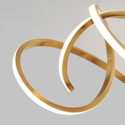 Signature 41" Wide LED Abstract Chandelier