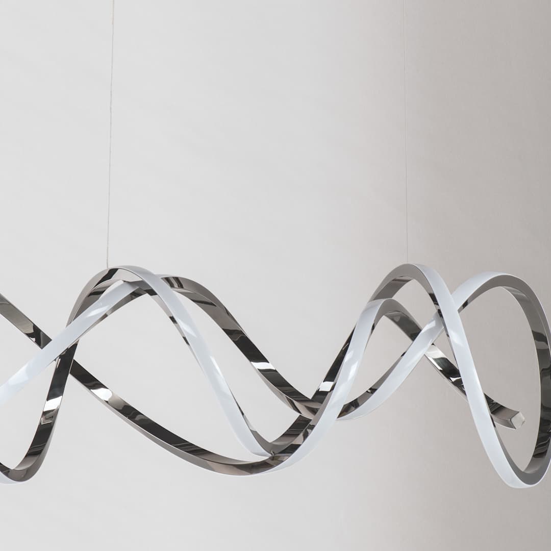 Signature 41" Wide LED Abstract Chandelier